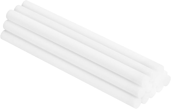 uxcell 12pcs Humidifier Cotton Stick, 9 x 150mm Refill Sticks Filter Replacement Wicks, Humidifier Filter Cotton Refill Travel Mini Humidifier Filters Sticks