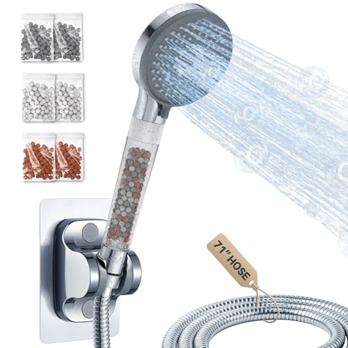 Filtered Handheld Showerhead with Shower Holder Set