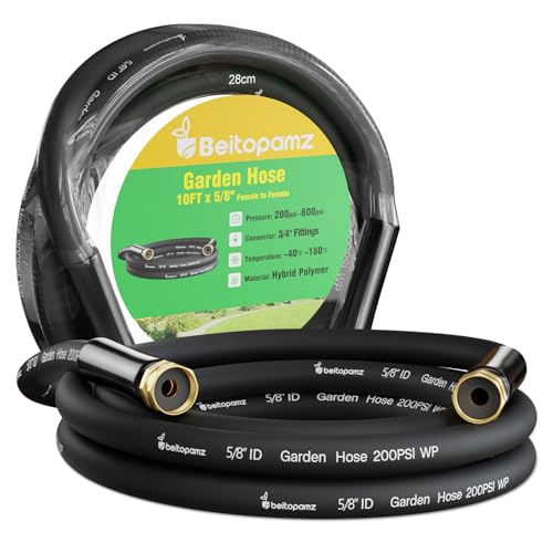 Short Garden Hose 10 ft x 5