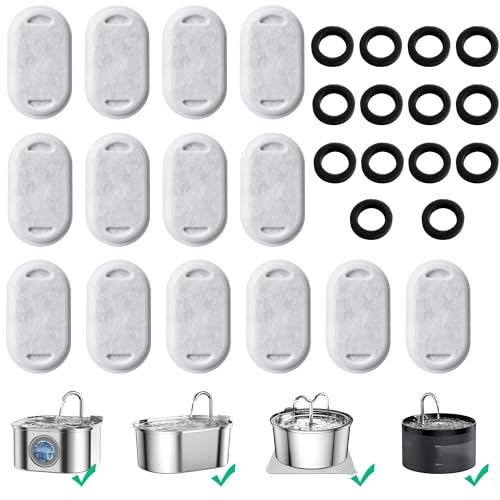 Cat Water Fountain Replacement Filters (24 Count)