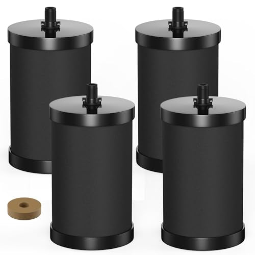4 Pack Replacement Water Filters for Alexapure 2387 Pro