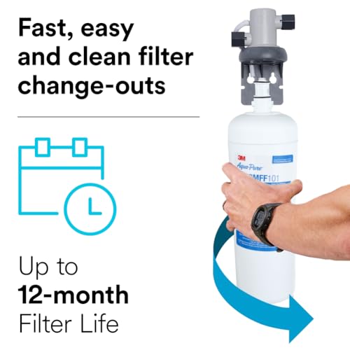 3M Aqua Pure 3M FF100 Under Sink Drinking and Cooking Water Filter System