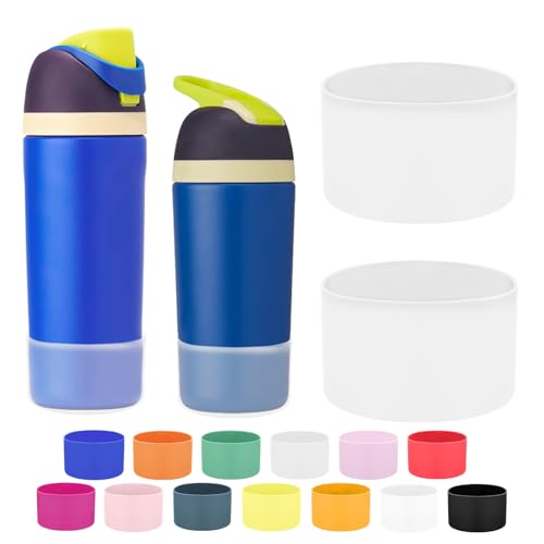 2PCS Protective Boot Compatible with Owala Kids Water Bottle 16 oz &14 oz