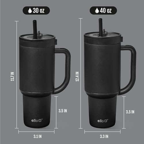 Oasis 30oz Tumbler with Handle & Retracting Straw