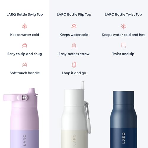 Swig Top Insulated Stainless Steel Water Bottle with Straw and Handle