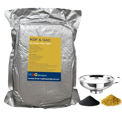 KDF 55 Activated Granular Carbon Filter Media Replacement