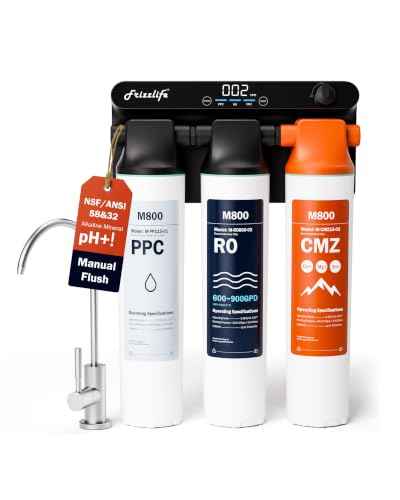 M800 Non Electric Tankless Reverse Osmosis Water Filter