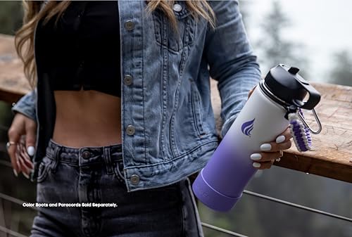 Stainless Steel Insulated Water Bottle with Straw