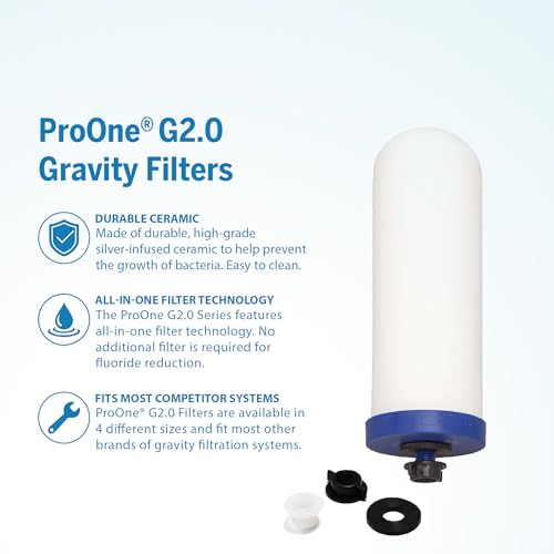 9 Inch Gravity Water Filter Replacement G