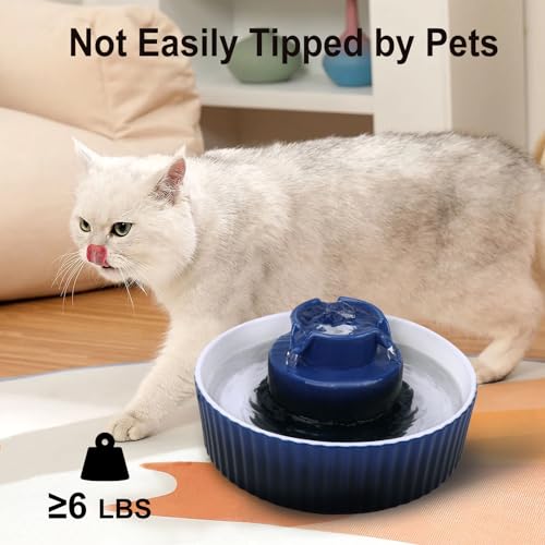Ceramic Cat Water Fountain