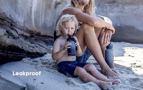 Stainless Steel Insulated Water Bottle with Straw