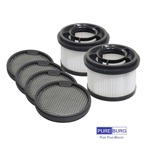 Replacement Filter Kit Compatible with Dreametech T10 T20 T30 & XIAOMI G9 G10 Handheld Cordless Vacuum Cleaner (6 Count)