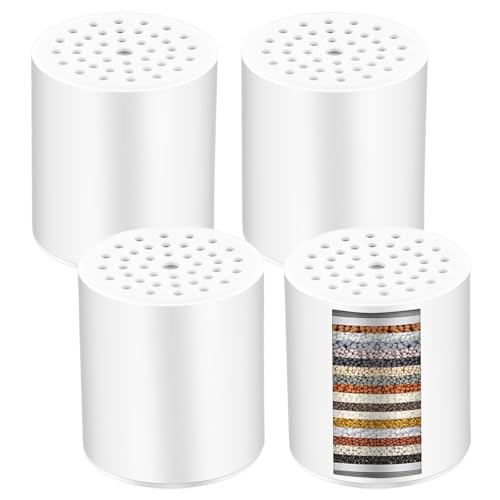 4 Pack 22 Stage Shower Filter Replacement