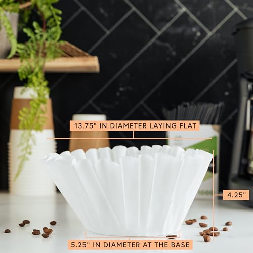 Extra Large Commercial Coffee Filters (750 Count)