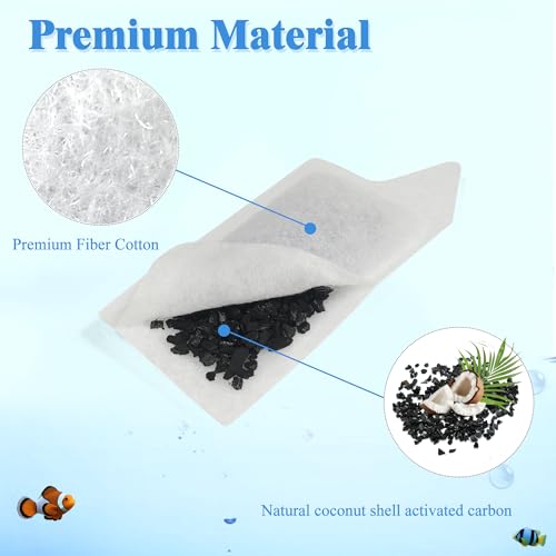 10 Pack S Size Filter Cartridges for Tetra Whisper Fish Tanks Filter (10 Count)