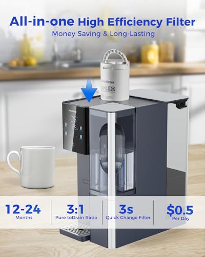 7 Stage Countertop Reverse Osmosis Water Filter System