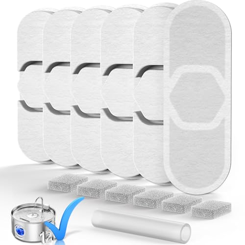 3.4Gal Dog Water Fountain for Large Dogs (6 Count)