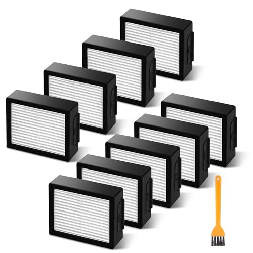 9 Pack Filter Replacements Compatible With i Robot Roomba E I & J Series