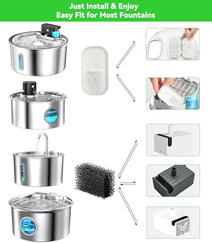 Cat Water Fountain Filter Replacement