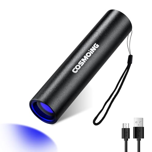UV Flashlight USB Rechargeable