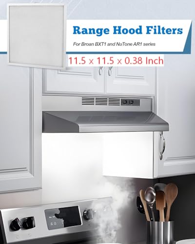 2 Pack S99010467 99010467 Range Grease Hood Filter Replacement for Broan Nutone