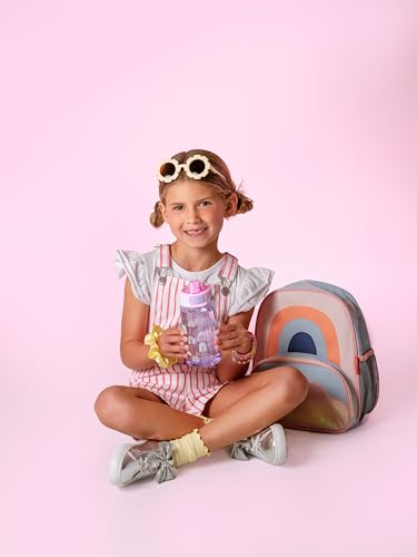 Kids Pop & Fill 16oz Tritan Plastic Water Bottle with Quick Fill Technology