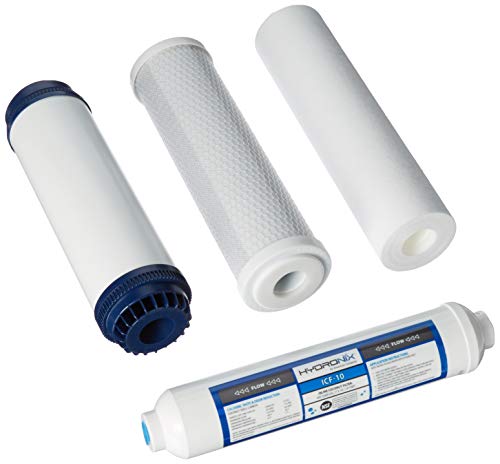 5 Stage 4pc Reverse Osmosis RO Water Filter Cartridges
