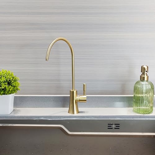 Brushed Gold Water Filter Faucet