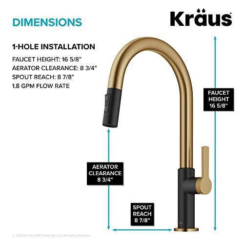 Oletto High Arc Single Handle Pull