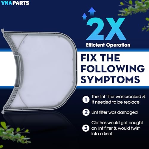 Dryer Lint Filter Replacement for LG DLGX3876W DLGX3251W DLGX3571V