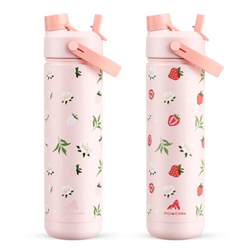 26 oz Insulated Water Bottle with 2