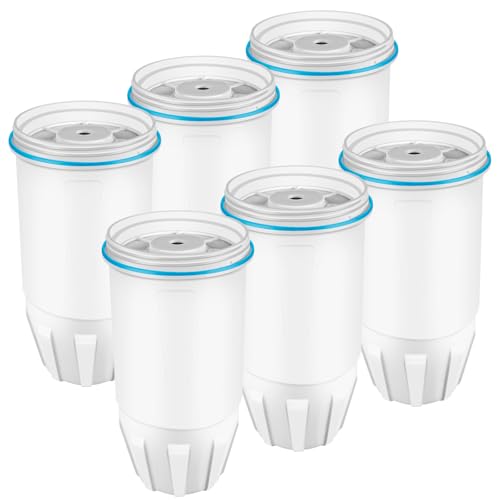 Water Filter Replacement Fits for ZERO Pitcher (6 Count)