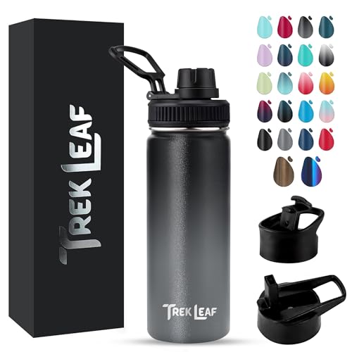 Travel Water Bottle with 3 Lids