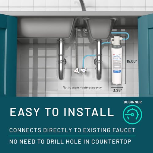 3M Aqua Pure Under Sink Water Filter System AP Easy Cyst