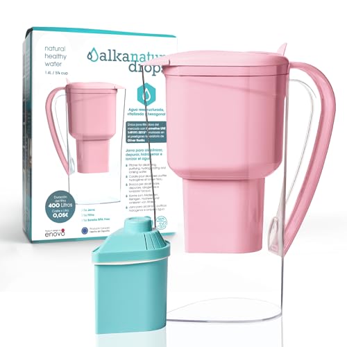 Alkaline Water Filter Pitcher Removes Fluoride