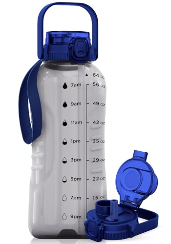 64 oz Water Bottle with Handle