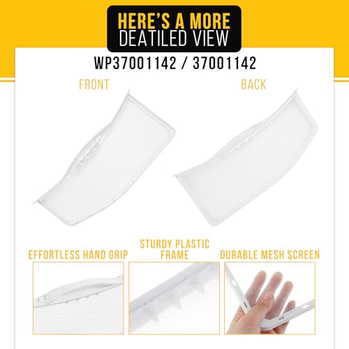 WP37001142 37001142 Dryer Lint Trap for Whirlpool SpeedQueen Maytag 1164530