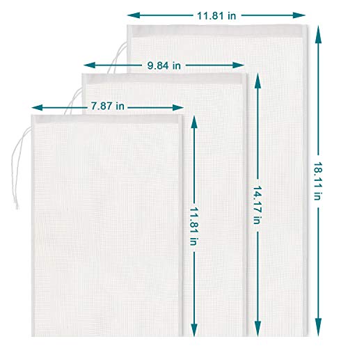 6 Pack Nut Milk Bags