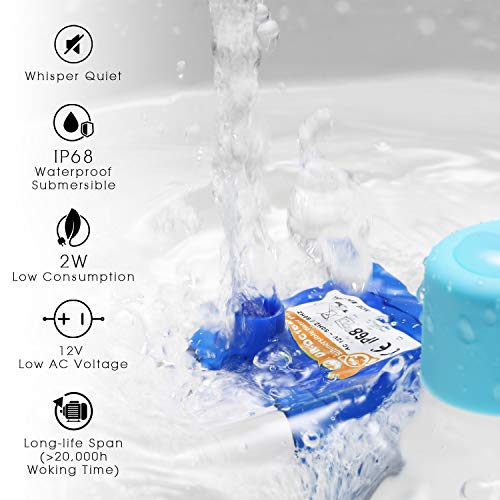 Pet Water Fountain Pump for iPettie & Hommii