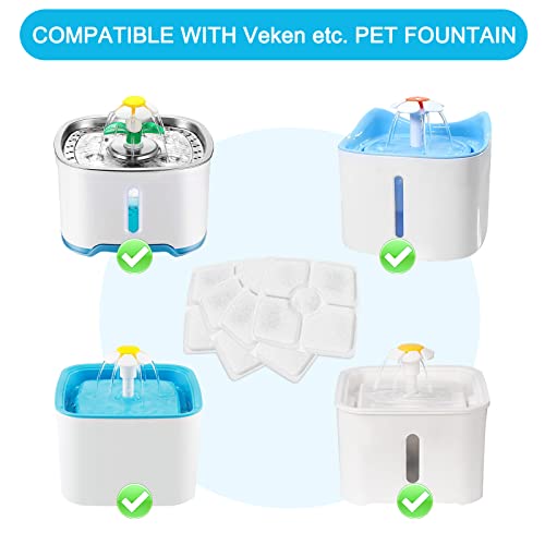 Cat Fountain Filter Replacement (8 Count)