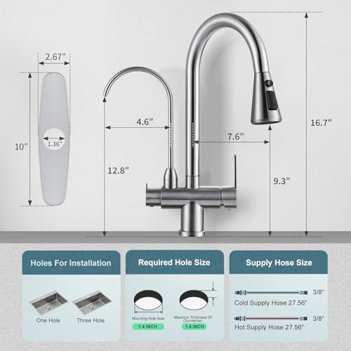Kitchen Faucet with Water Filter Faucet