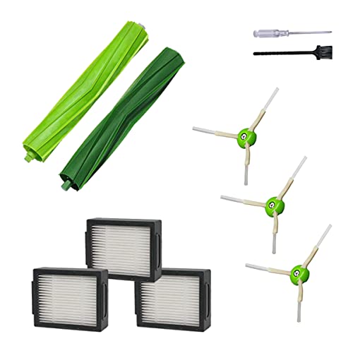 Replacement Parts Accessories for iRobot Roomba i7 j7 i6 i8 i3 i4 i1 e5 e6 I E Series Vacuum Cleaner Includes 1 Pack Bristle Brush (8 Count)