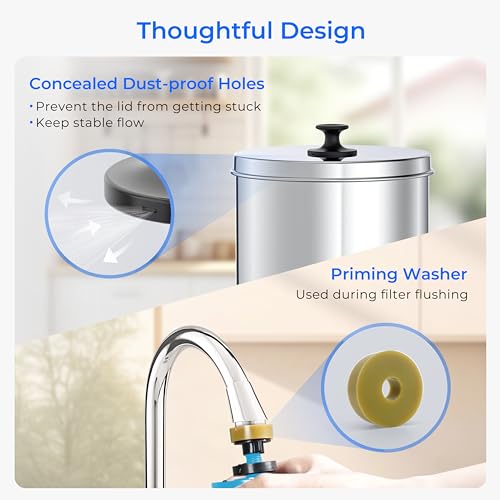 TK AD Alkaline Gravity Water Filter System