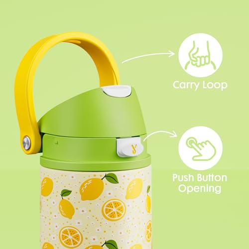 18 oz Stainless Steel Water Bottle for Kids