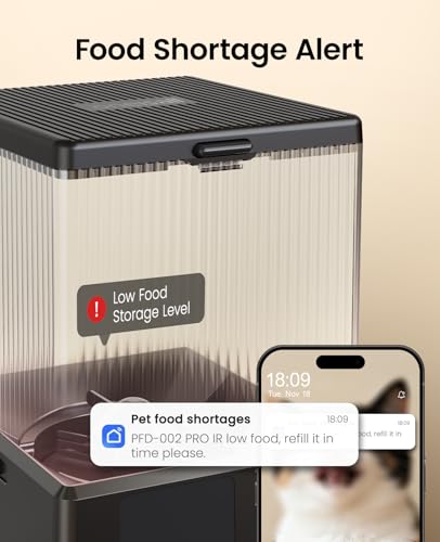 5G WiFi Automatic Cat Feeder for 2 Cats