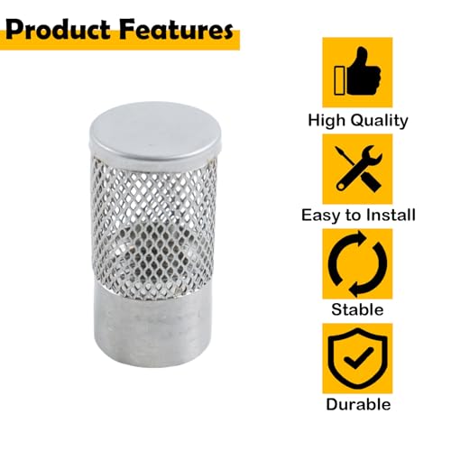 30mm Dia Hose Inlet Suction Strainer Filter