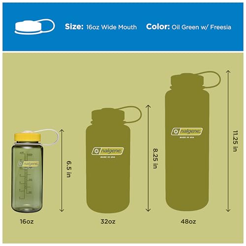 16 oz Wide Mouth Water Bottle