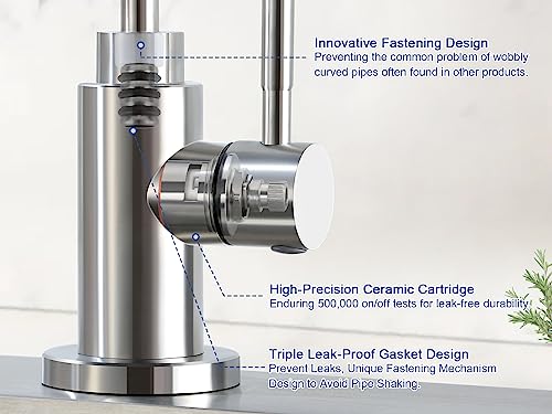 Reverse Osmosis Faucet Fits Most RO Units or Water Filtration System