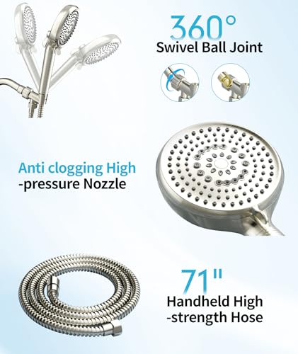 Filtered Shower Head with Handheld
