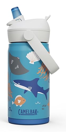 Thrive Flip Straw Kids Stainless Steel Bite Valve Water Bottle